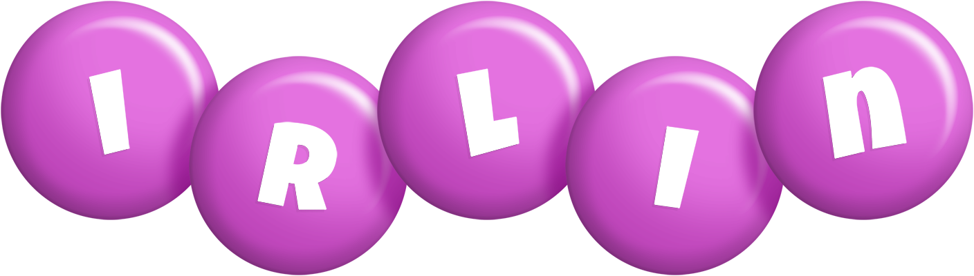 Irlin candy-purple logo