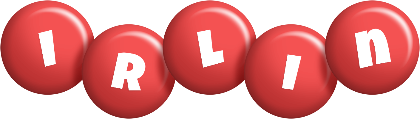 Irlin candy-red logo