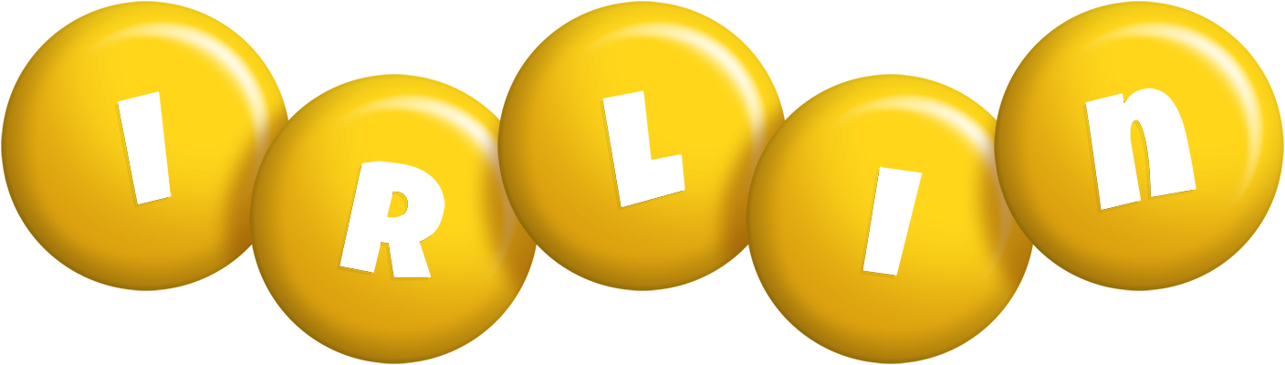 Irlin candy-yellow logo