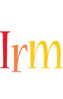 Irm birthday logo