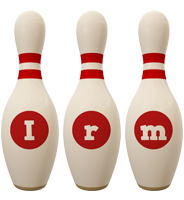 Irm bowling-pin logo