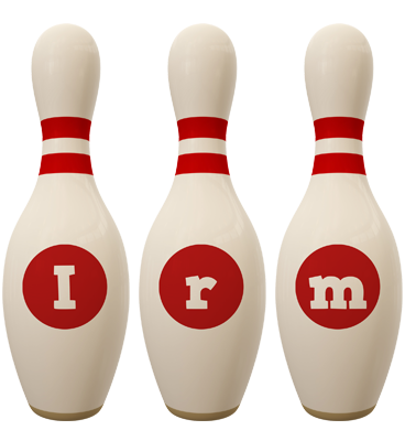 Irm bowling-pin logo