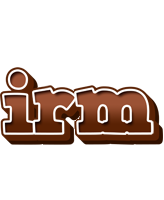 Irm brownie logo