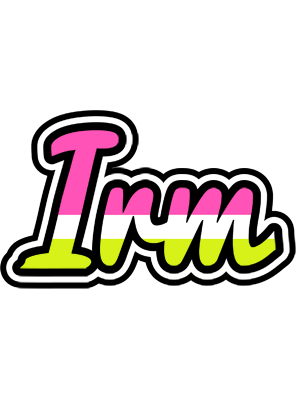 Irm candies logo