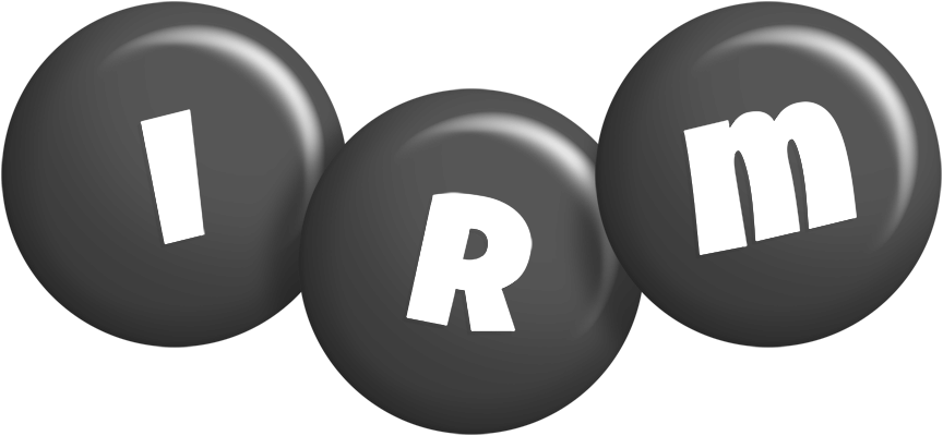 Irm candy-black logo