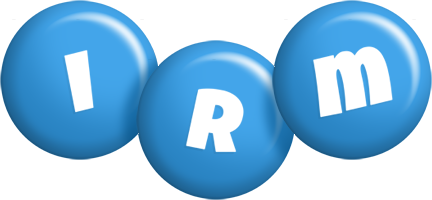 Irm candy-blue logo