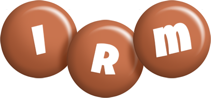 Irm candy-brown logo