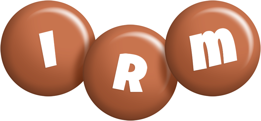 Irm candy-brown logo