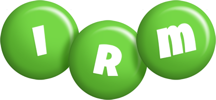 Irm candy-green logo