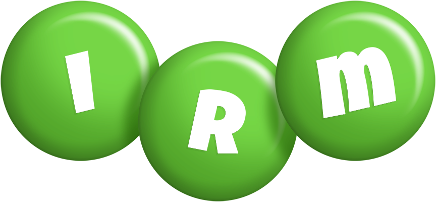 Irm candy-green logo