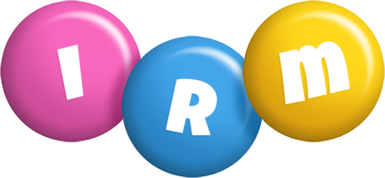 Irm candy logo