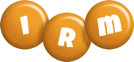 Irm candy-orange logo