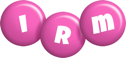 Irm candy-pink logo