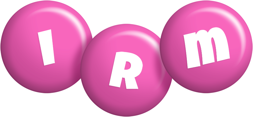 Irm candy-pink logo