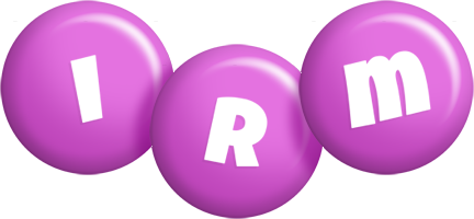 Irm candy-purple logo