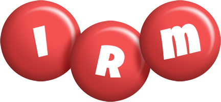 Irm candy-red logo