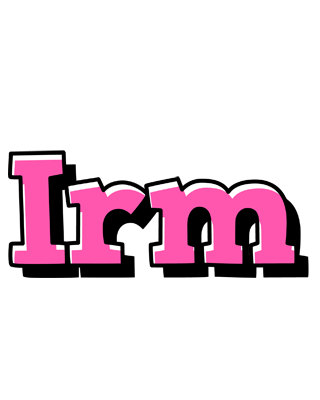 Irm girlish logo