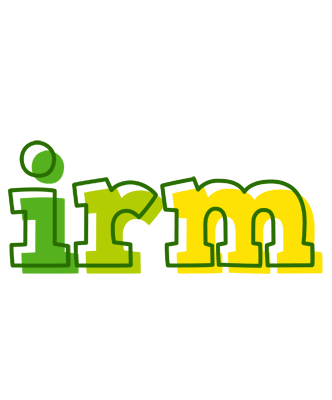 Irm juice logo