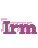 Irm relaxing logo