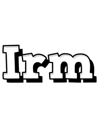 Irm snowing logo