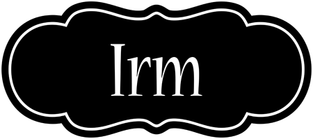 Irm welcome logo