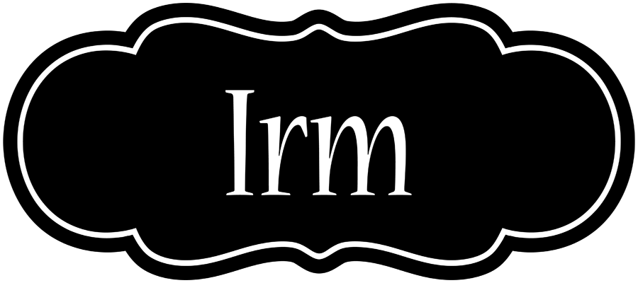 Irm welcome logo