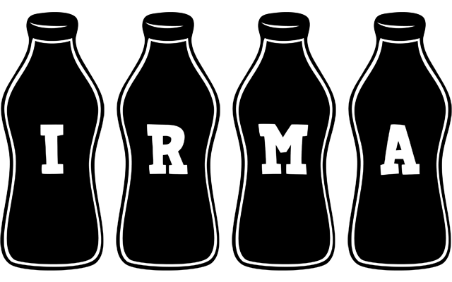 Irma bottle logo
