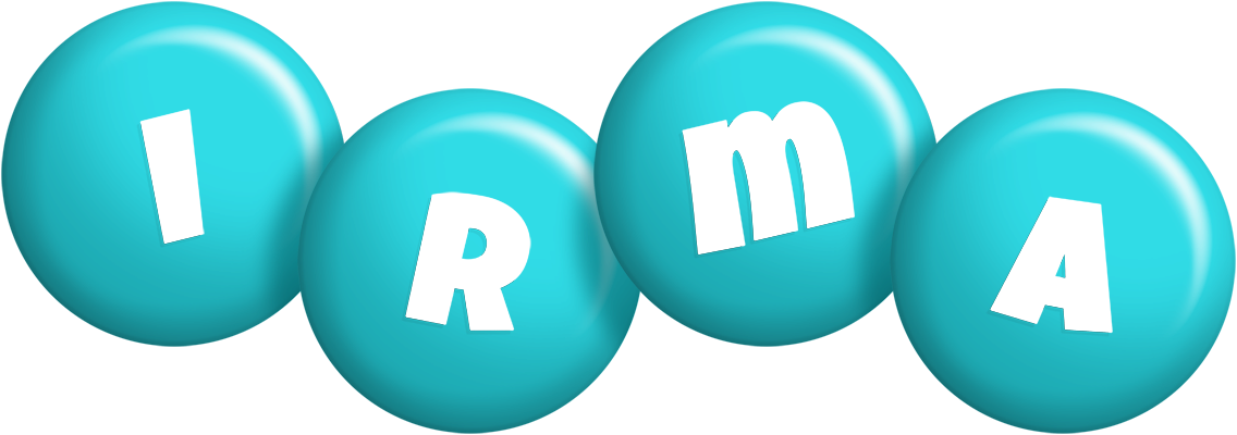 Irma candy-azur logo