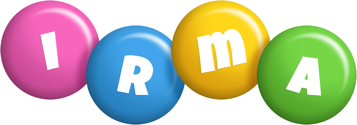 Irma candy logo