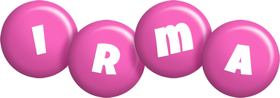 Irma candy-pink logo