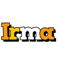Irma cartoon logo