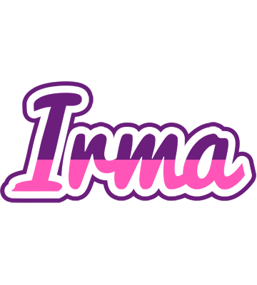 Irma cheerful logo