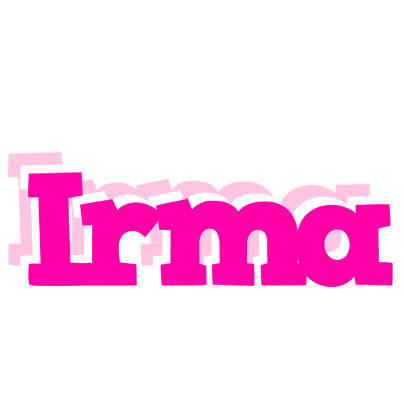 Irma dancing logo