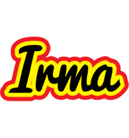 Irma flaming logo