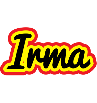 Irma flaming logo