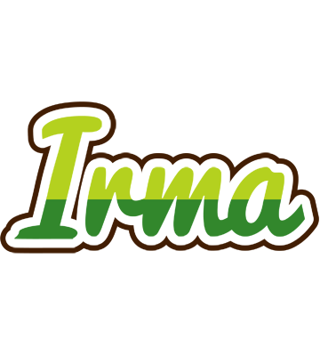 Irma golfing logo