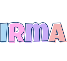 Irma pastel logo