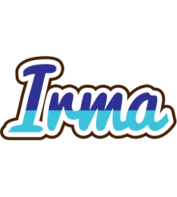 Irma raining logo