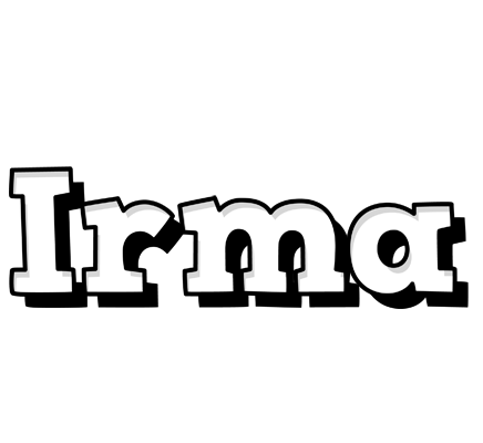Irma snowing logo