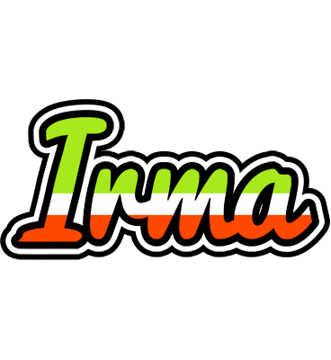 Irma superfun logo