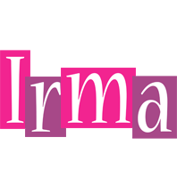 Irma whine logo