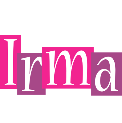 Irma whine logo