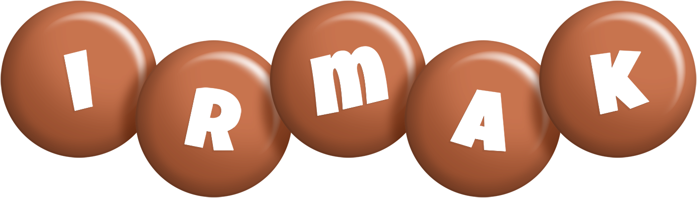 Irmak candy-brown logo