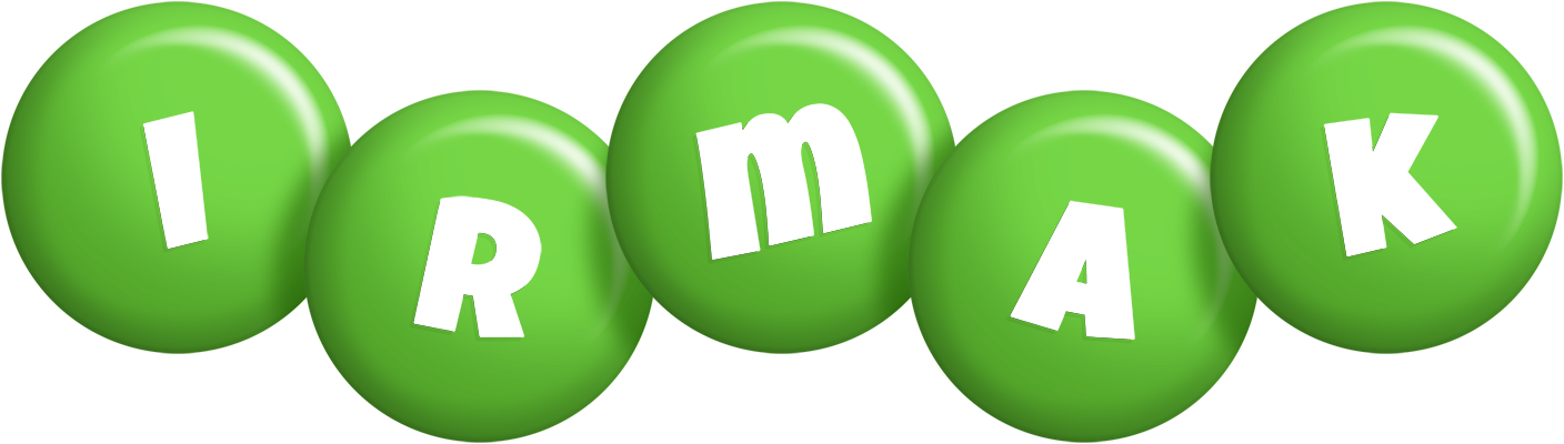 Irmak candy-green logo