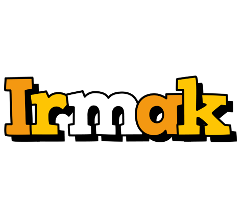 Irmak cartoon logo