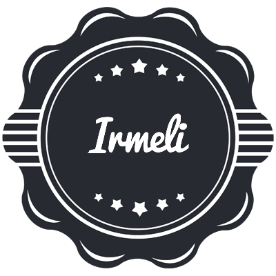 Irmeli badge logo