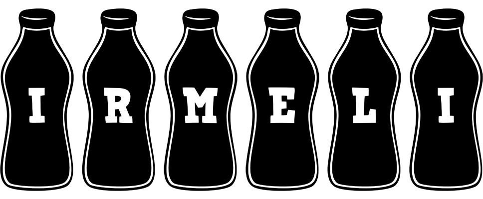 Irmeli bottle logo
