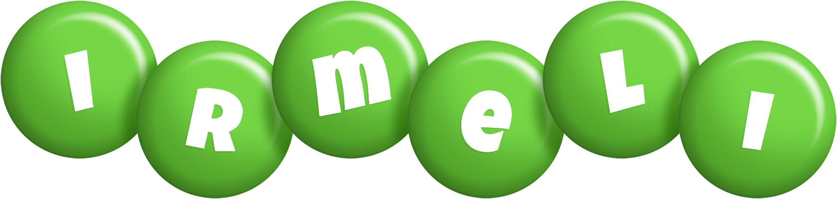 Irmeli candy-green logo