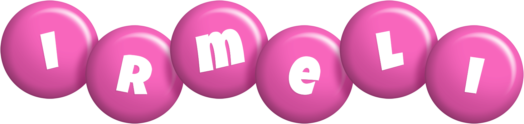 Irmeli candy-pink logo