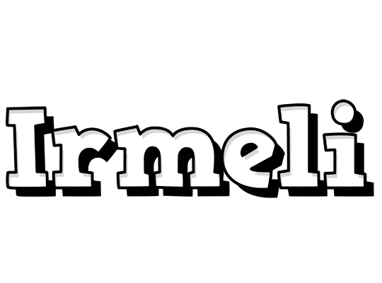 Irmeli snowing logo